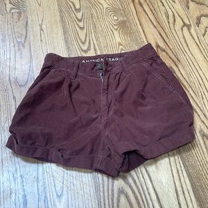 AE Corduroy Mom Short